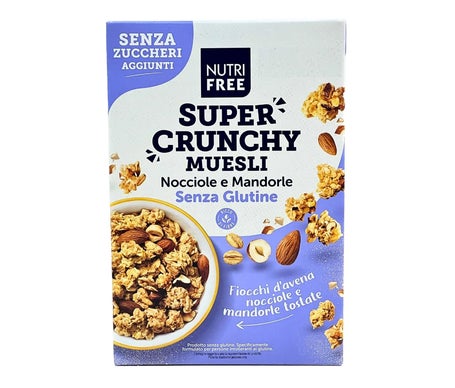 Nutrifree Super Crunchy Muesli Avellana Almendra Sin Gluten 300g