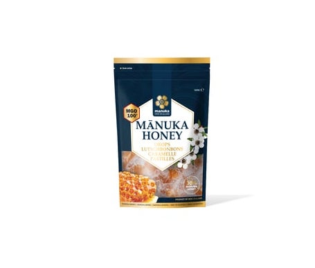 Manuka New Zealand Caramelos Miel de Manuka MGO 100+ 30% 120g