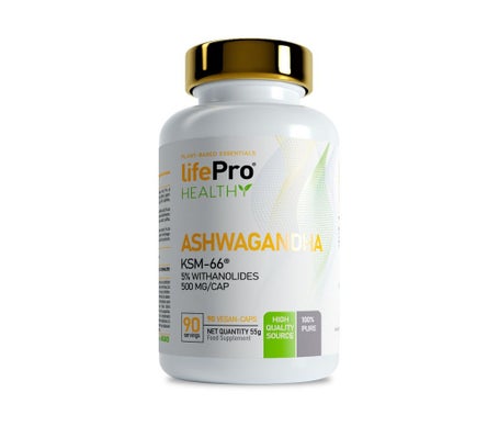 Life Pro Nutrition Ashwagandha 500mg Ksm66 90caps