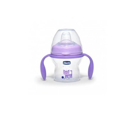 Chicco® Natural Feeling vaso suave morado 6m+ 150ml