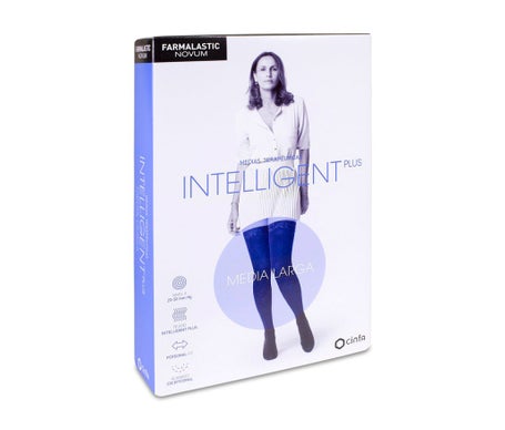 Farmalastic Novum Media Larga Intelligent Plus Compresion Normal Canela T-3