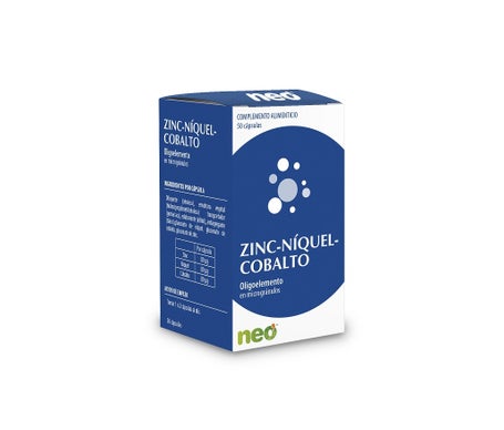 Neo Zinc-niquel-cobalto 50cáps