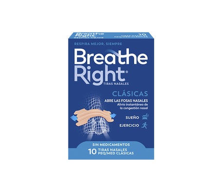 Breathe Right® Tiras Nasales Pequeñas 10uds