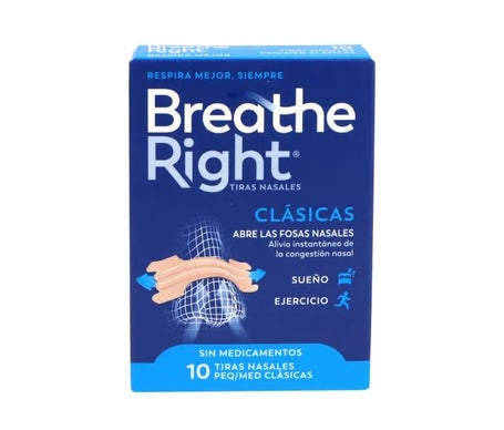 Breathe Right® Tiras Nasales Pequeñas 10uds