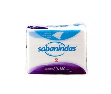 Sabanindas protector de cama absorbente extra 80x180 30uds