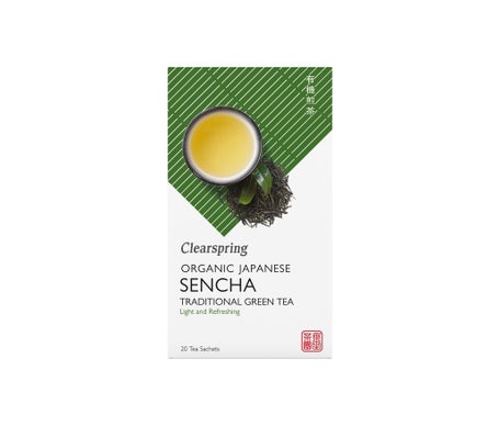 Clearspring Té Sencha Verde Infusiones 20uds
