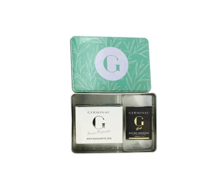 Germinal Pack Antioxidante Día Ampollas + Acción Efecto Flash 1ud