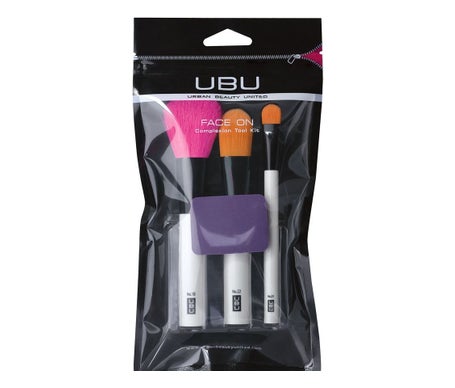 Ubu Face On Kit Brochas Maquillaje 4uds