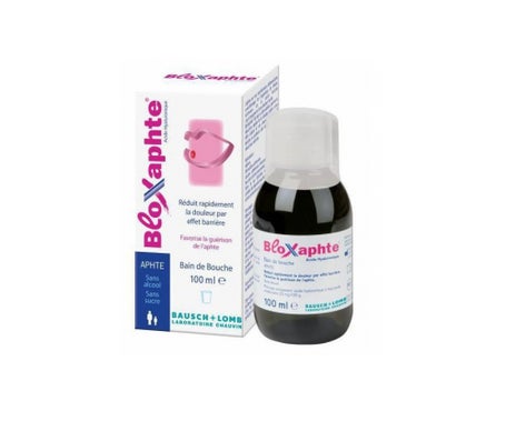 Bloxaphte Boca Úlceras Baño Boca Úlceras Baño Boca Botella 100Ml
