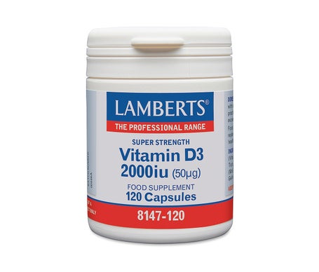 Lamberts Vit D3 2.000Ui 120caps