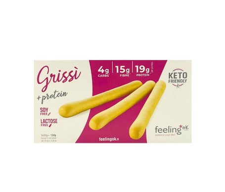 Feeling Ok Grissi Picos de Pan Proteicos 3x50g