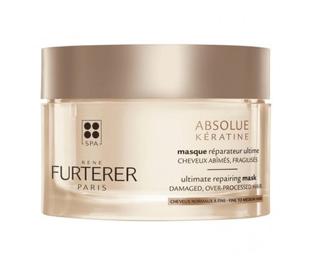 René Furterer Absolue Kératine Mascarilla Reparación Extrema Cabello Normal Fino 200ml