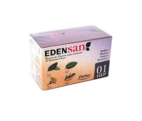 Edensan 01 Filtros Infusiones 20Uds