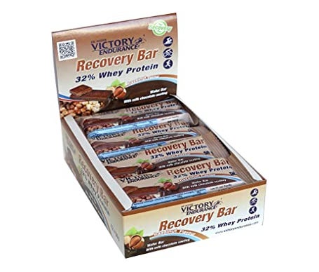 Victory Endurance Recovery 32% Barritas Avellana 12x50g | Natural Doctor