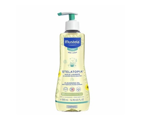 Mustela Stelatopia Aceite de Baño y Ducha con Girasol BIO 500ml