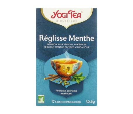 Yogi Tea Regaliz Menta Ecológico 17uds