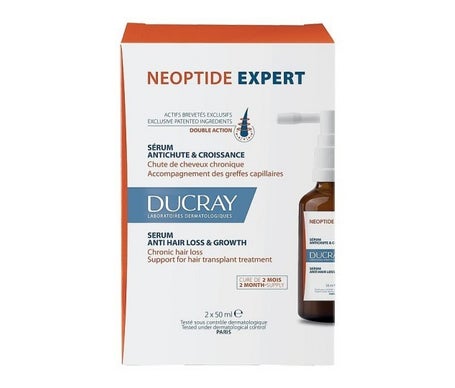 Ducray Neoptide Expert Sérum Anticaída y Crecimiento 2x50ml
