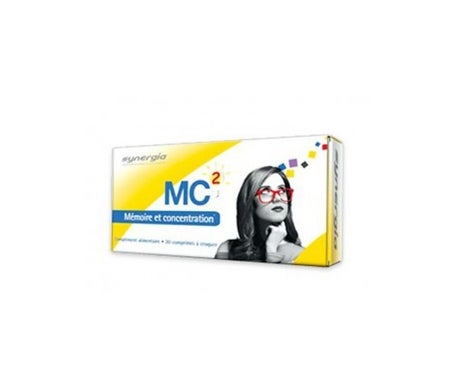 Synergia MC2 Memory and Concentration 30 comprimidos para crujir
