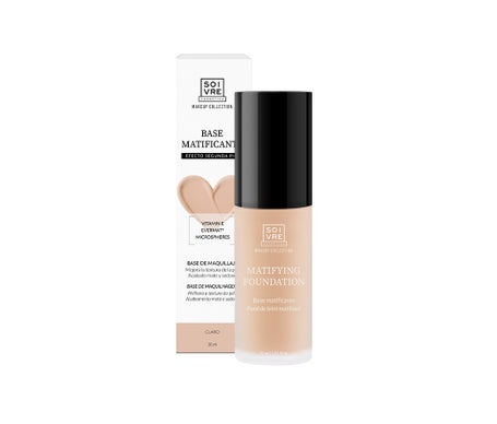 Soivre Cosmetics Base Maquillaje Matificante Claro 30ml