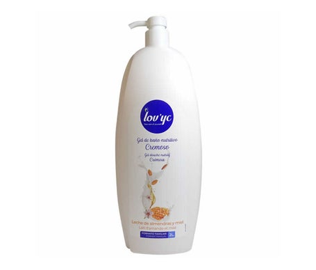 'Lov''Yc Cremoso Leche de Almendras Miel Gel Baño Nutritivo 2000ml'