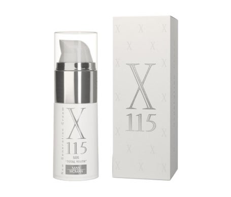 X115 New Generation Crema Facial Antiarrugas Mujeres y Hombres 15ml