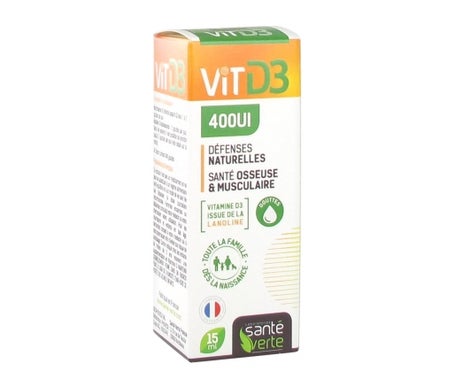 Sante Verte Vitamina D3 400ui 15 ml | Natural Doctor