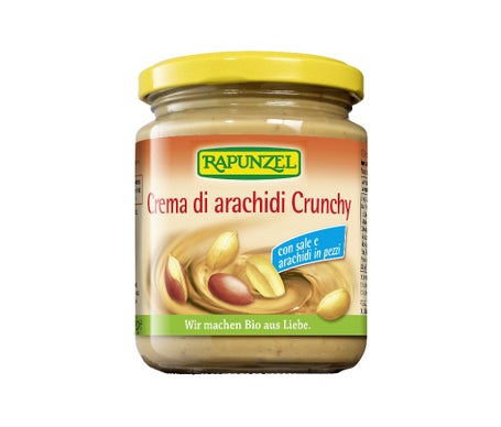 Rapunzel Crema Cacahuete Crunchy con Sal Bio 250g