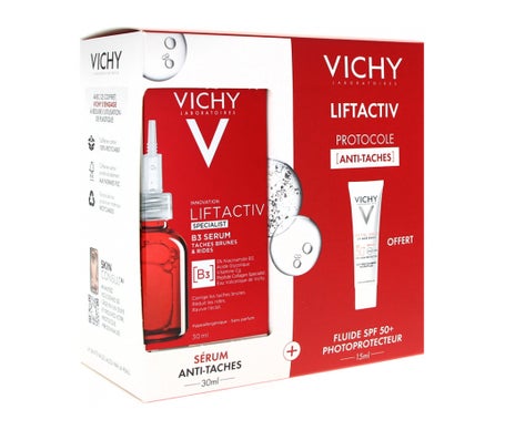 Vichy Pack Liftactiv B3 Sérum 30ml + Fluide SPF50+ Photoprotecteur 15ml