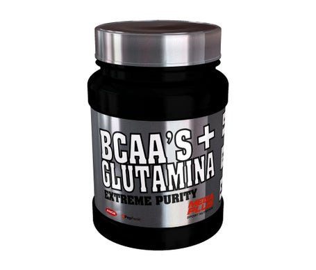 Mega Plus BCAA'S + Glutamina Expreme Pure Sabor Fresa 600g | Natural Doctor