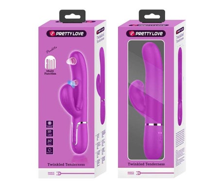 Pretty Love Perlita Vibrador Punto G 3 en 1 Multifunción Vioeta 1ud