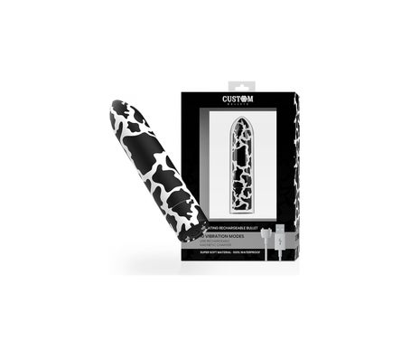 Custom Bullets Cow Bala Recargable 10 Velocidades 1ud