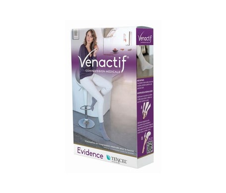 Gibaud Venactif 2 Medias Evidence Negro Normal T4 1ud