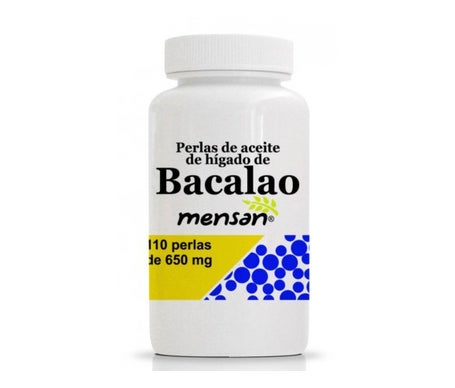 Mensan Aceite Hígado de Bacalao 650mg 110caps