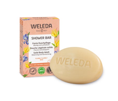 Weleda Jabón de Ducha Sólido Envolvente Floral Ylang Ylang e Iris BIO 75g