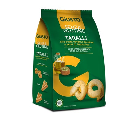 Giusto Sin Gluten Taralli Hinojo Bio 175 g | Natural Doctor