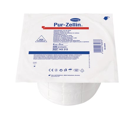 Pur-zellin Compresa Celulosa 4 X 5 Cm