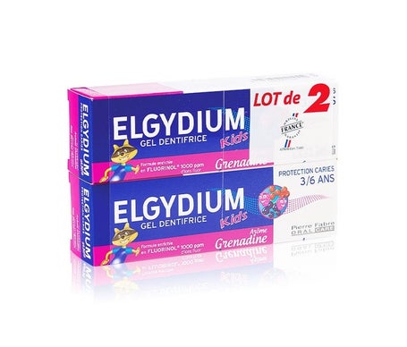 Elgydium Kids Gel Dentífrico Frutos Silvestres 2x50ml