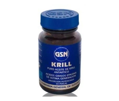 grsn Aceite De Krill Puro Antartico 60 Perlas