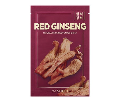 The Saem Natural Mascarilla Ginseng Rojo 21ml