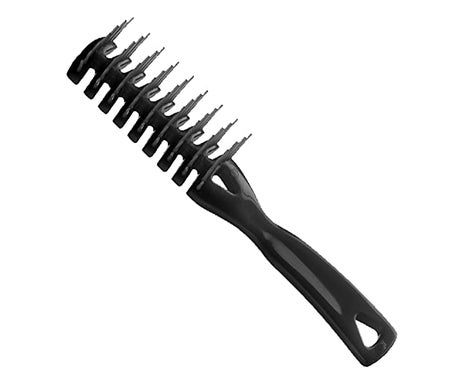 Eurostil Cepillo Esqueleto Sin bola Grande Negro