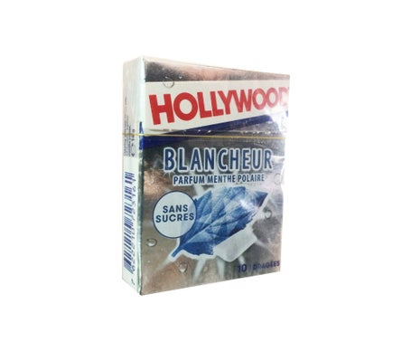 Hollywood ChewingGum Blancura Polar Menta 14g