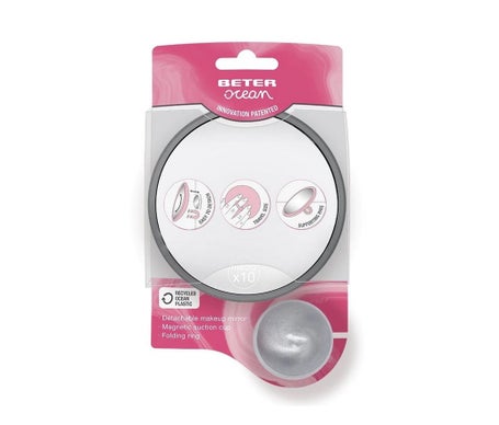 Beter Espejo Ocean Extraíble con Soporte Magnético x10 1ud