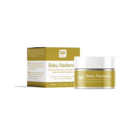 Qknatur Baku Radiance Crema Facial Antiarrugas Día y Noche 50ml