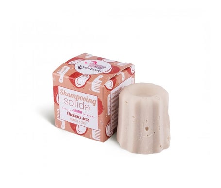 Champú sólido seco de vainilla y coco Lamazuna 55G