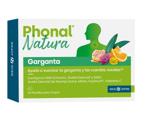 Phonal Natura Garganta 20 Tabletas