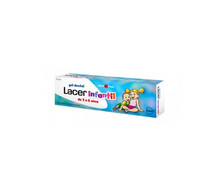 Lacer Infantil Gel Dental Fresa 75ml
