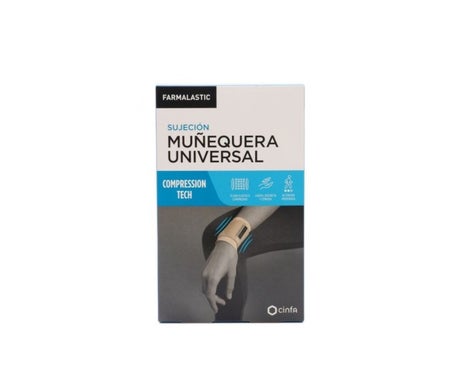 Farmalastic Innova muñequera velcro talla grande beige 1ud
