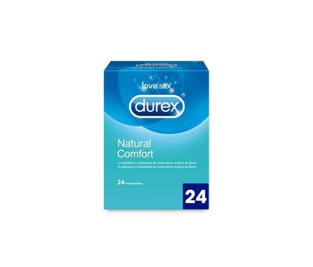 Durex Natural Comfort (24 uds.) - Preservativos