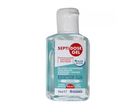 Septidose Gel Hidroalcohólico Aloe Vera Caribe 30ml