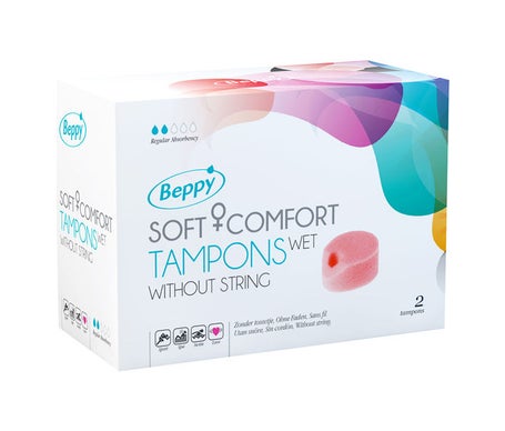 Beppy Tampones Lubricados Soft Comfort sin Tiras 2uds